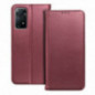 Motorola Moto G05 Wallet Cases Smart Magneto book Burgundy