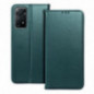 Motorola Moto G15 Wallet Cases Smart Magneto book Dark green