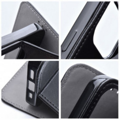 Apple iPhone 17 Wallet Cases Smart Magneto book Black
