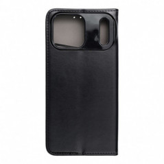 Apple iPhone 17 Pro Max Wallet Cases Smart Magneto book Black