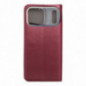 Apple iPhone 17 Pro Max Wallet Cases Smart Magneto book Burgundy