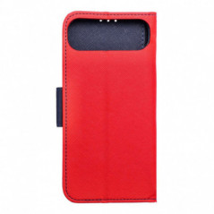 Apple iPhone 17 Air Wallet case Fancy Book Red / Navy