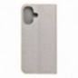 Apple iPhone 17 Wallet Cases LUNA Book Gold Elegant  Silver