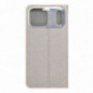 Apple iPhone 17 Pro Max Wallet Cases LUNA Book Gold Elegant  Silver