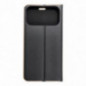 Apple iPhone 17 Pro Max Wallet Cases LUNA Book Gold Elegant  Black
