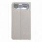 Apple iPhone 17 Air Wallet Cases LUNA Book Gold Elegant  Silver
