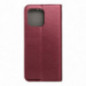 Motorola Moto G56 Wallet Cases Smart Magneto book Burgundy
