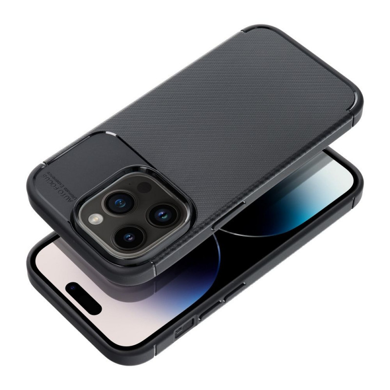 Apple iPhone 17 Pro Max Case Carbon premium Elegant  Black