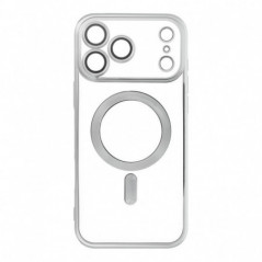 Apple iPhone 17 Pro Max Case Electro Mag MagSAFE  Silver
