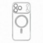Apple iPhone 17 Pro Max Case Electro Mag MagSAFE  Silver