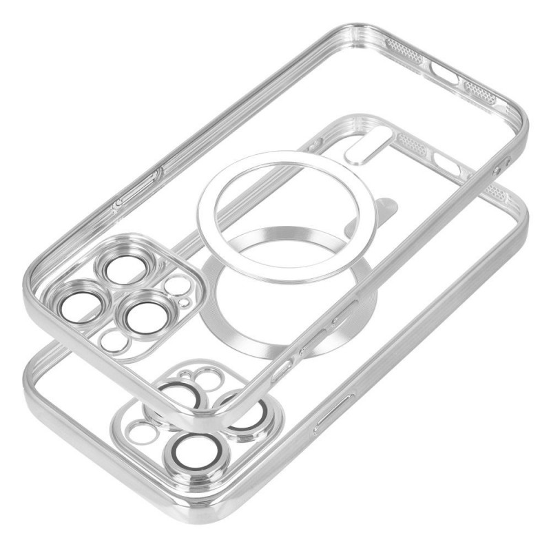 Apple iPhone 17 Air Case Electro Mag MagSAFE  Silver