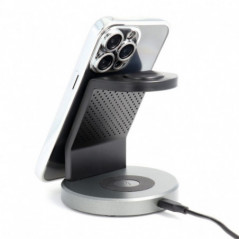 Apple iPhone 17 Air Case Electro Mag MagSAFE  Silver