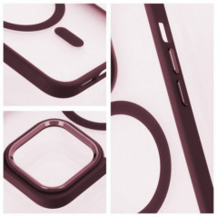 Apple iPhone 17 Pro Max Case Matte Mag Cove MagSAFE  Plum red