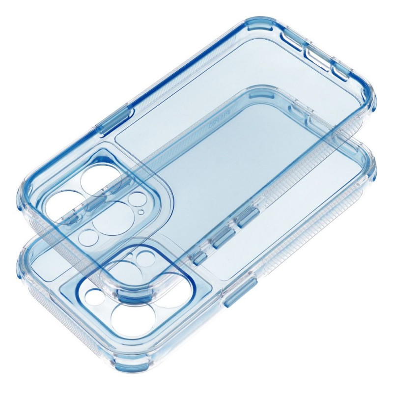 Apple iPhone 17 Pro Case Matrix Clear Blue
