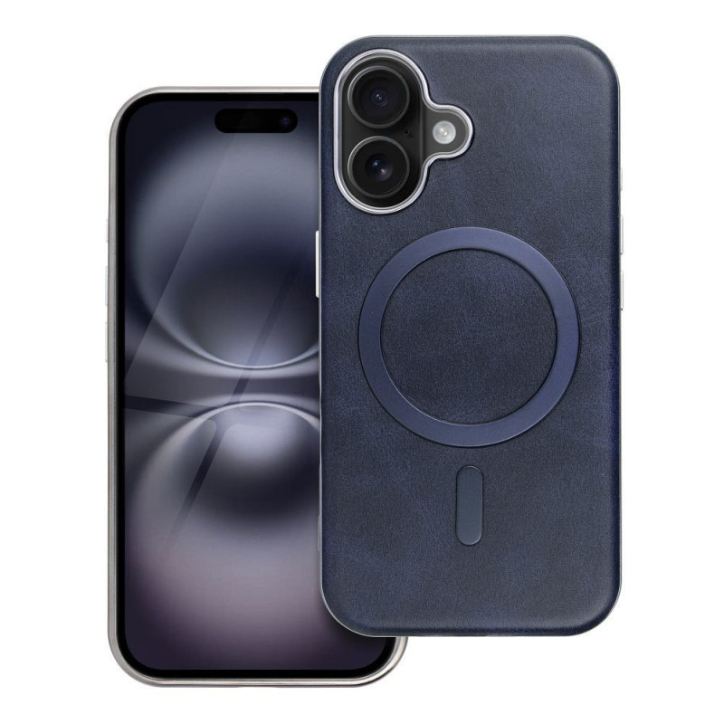 Apple iPhone 17 Pro Max Case Gentleman Mag Cover Elegant  MagSAFE  Navy blue