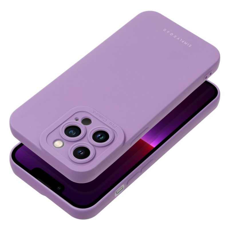 Apple iPhone 17 Pro Max Case Roar Luna Monochrome, Stylish, An aesthetic accessory  Violet