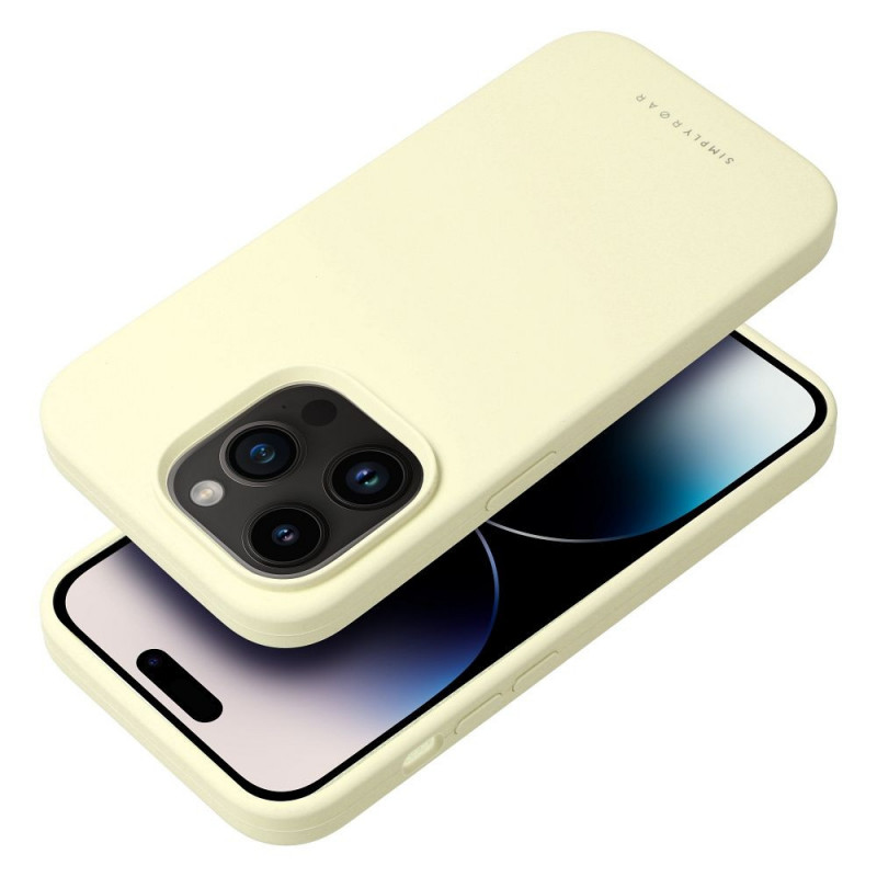 Apple iPhone 17 Pro Case Roar Cloud-Skin Light yellow