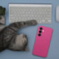 Motorola Moto E15 Case Silicone 2mm Pink