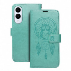 Samsung Galaxy S25 Edge Wallet Cases MEZZO Book Green