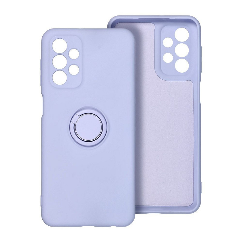 Samsung Galaxy S25 FE Case Silicone ring Violet