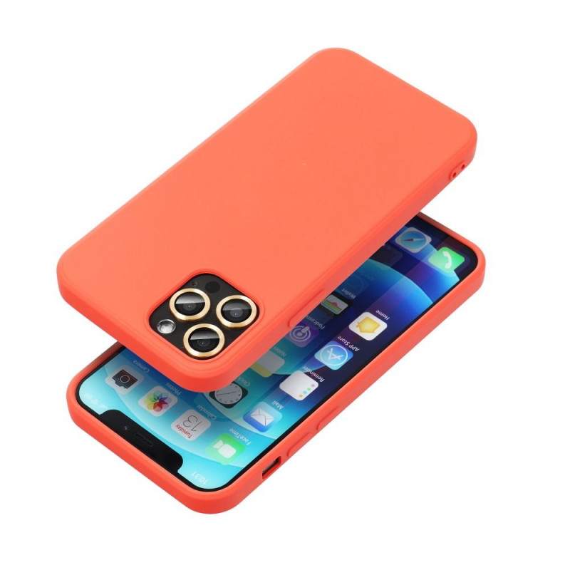 Samsung Galaxy S25 FE Case Silicone Elegant  Peach