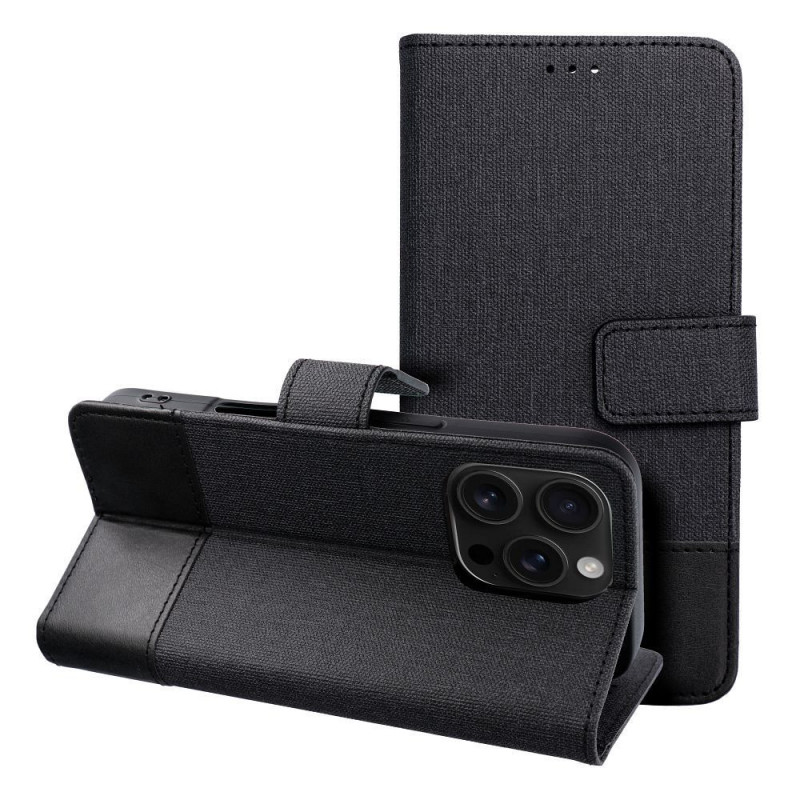XIAOMI Redmi 15 4G Wallet Cases GOMMA Elegant Black XIAOMI Redmi 15 4G Wallet Cases GOMMA Elegant Black