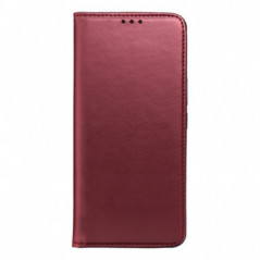 Honor 200 Wallet Cases Smart Magneto book Burgundy