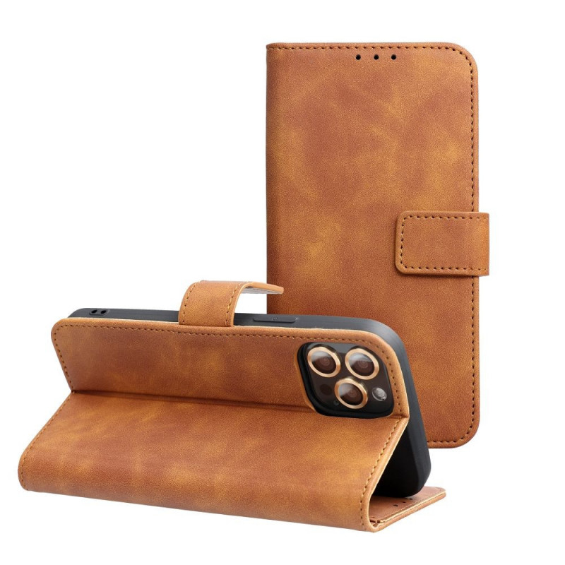 Samsung Galaxy A17 Wallet Cases TENDER Book Brown