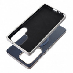 Samsung Galaxy A17 Case Gentleman Mag Cover Elegant  MagSAFE  Navy blue