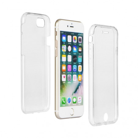 360 Ultra Slim Front+Back for Samsung Galaxy A51 FORCELL Silicone phone case Transparent