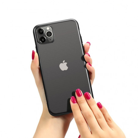 NEW ELECTRO MATT for Apple iPhone 11 Pro FORCELL cover TPU Black