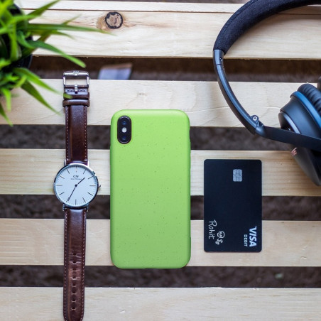 BIO for Samsung Galaxy A51 FORCELL Biodegradable mobile case Green