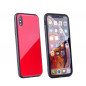 GLASS for Samsung Galaxy S20 FE FORCELL Plastic back phone cover Red