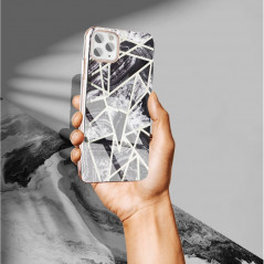 Marble cosmo for Apple iPhone 12 mini FORCELL cover TPU Multicolour