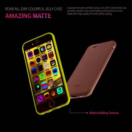 Samsung Galaxy A52 5G Case Roar Colorful Jelly Hot pink