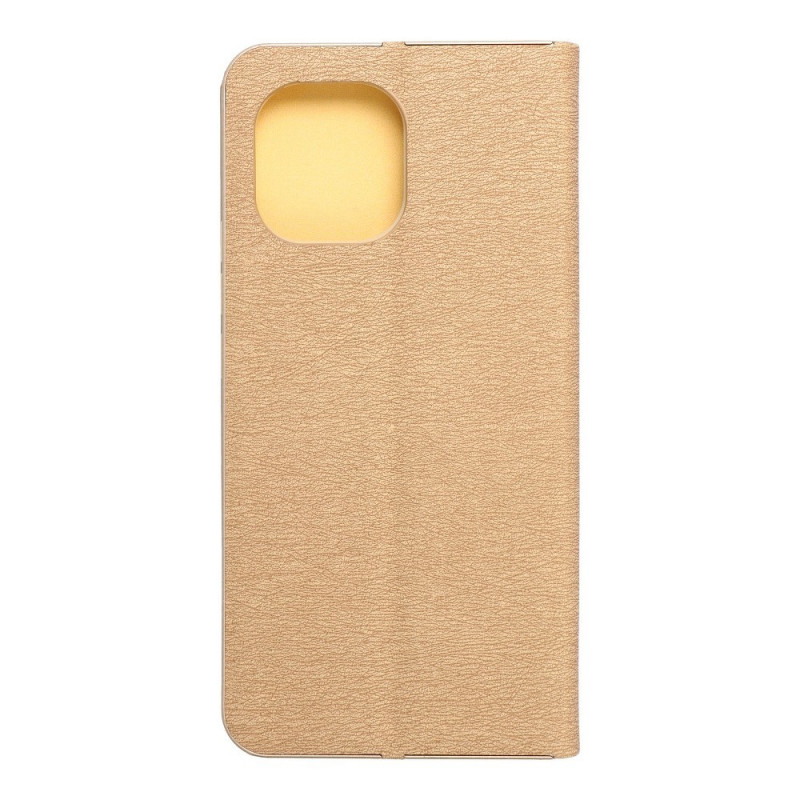 LUNA Book Gold for XIAOMI Mi 11 FORCELL Wallet case Gold