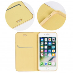 LUNA Book Gold for XIAOMI Mi 11 FORCELL Wallet case Gold