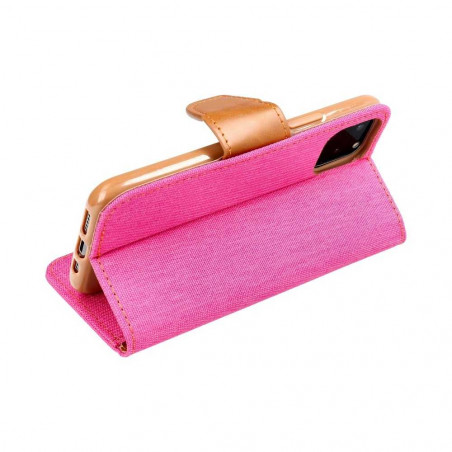 Apple iPhone 13 mini Wallet Cases CANVAS Book Pink