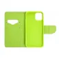 Apple iPhone 13 mini Wallet Cases Fancy Book Navy / Lime