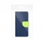 Apple iPhone 13 mini Wallet Cases Fancy Book Navy / Lime
