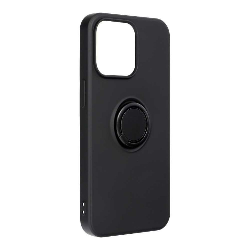 Apple iPhone 13 Pro Case Silicone ring Black