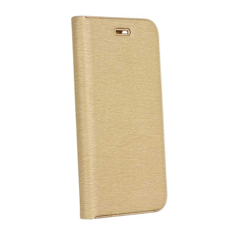 LUNA Book Gold for Apple iPhone 13 FORCELL Wallet case Gold