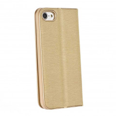 LUNA Book Gold for Apple iPhone 13 FORCELL Wallet case Gold