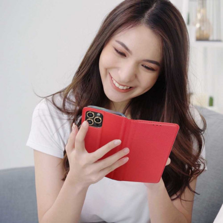 Apple iPhone 13 Pro Wallet Cases Smart Case Book Red