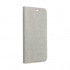 XIAOMI Redmi 12C Wallet Cases LUNA Book Gold Elegant  Silver