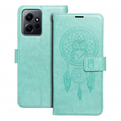 XIAOMI Redmi Note 12 5G Wallet Cases MEZZO Book Dreamcatcher Green