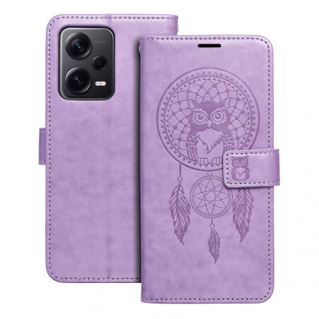 XIAOMI Redmi Note 12 Pro Plus 5G Wallet Cases MEZZO Book Dreamcatcher Purple