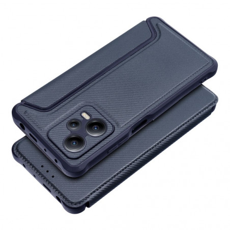 XIAOMI Redmi Note 12 Pro Plus 5G Wallet Cases Razor Book Carbon Fibre, Carbon pattern Blue