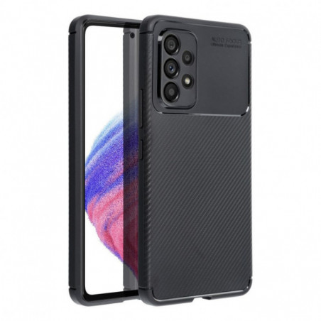 Samsung Galaxy A17 Case Carbon premium Elegant  Black
